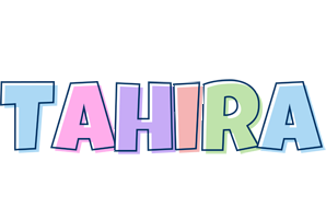 Tahira pastel logo