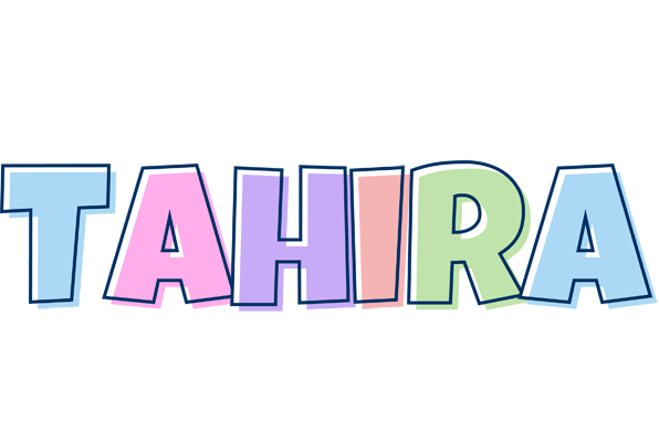 Tahira pastel logo