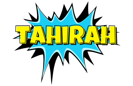 Tahirah amazing logo