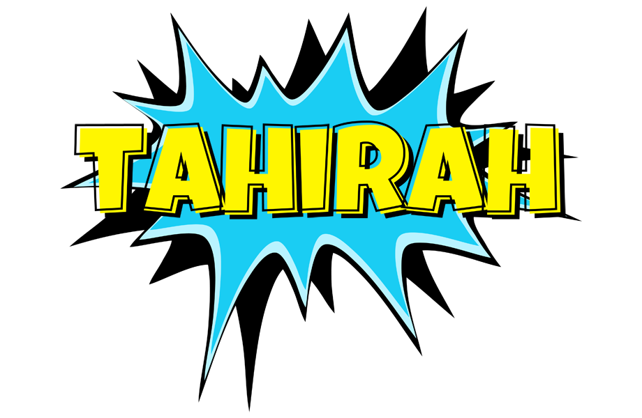 Tahirah amazing logo