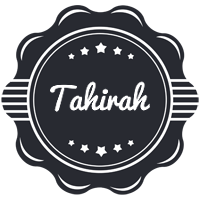 Tahirah badge logo