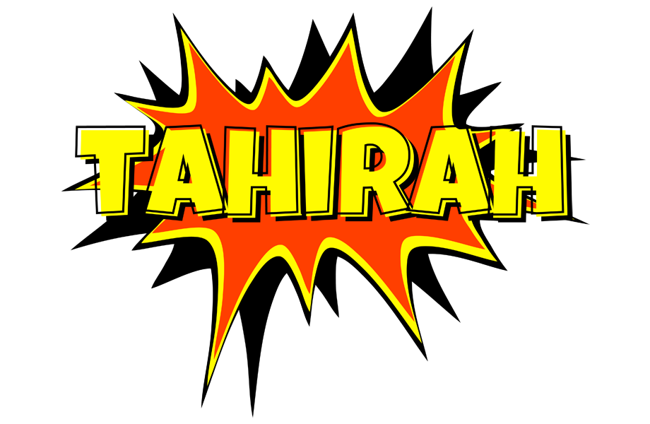Tahirah bazinga logo