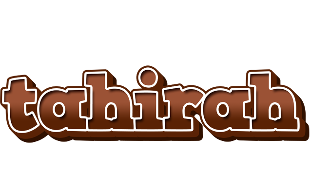 Tahirah brownie logo