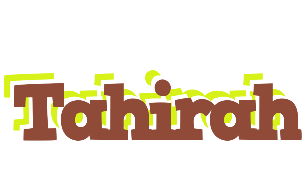 Tahirah caffeebar logo
