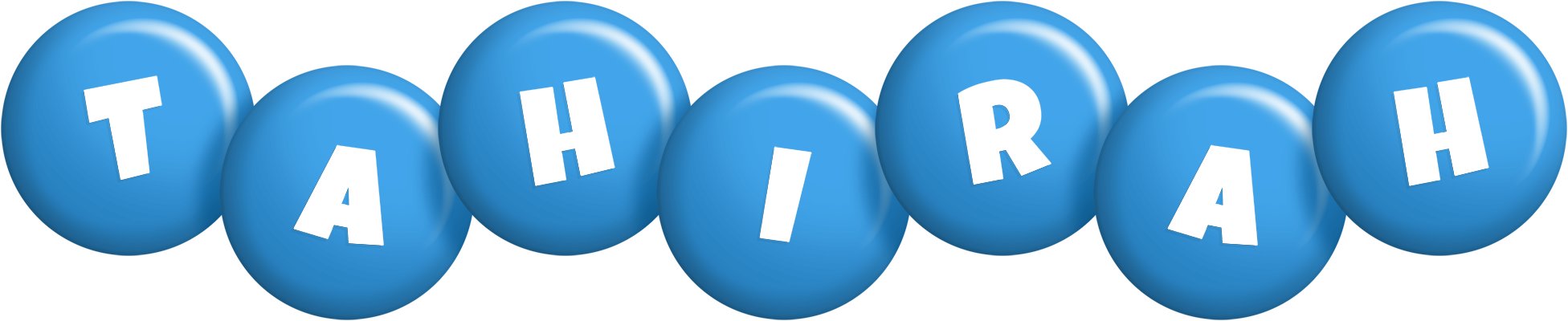 Tahirah candy-blue logo