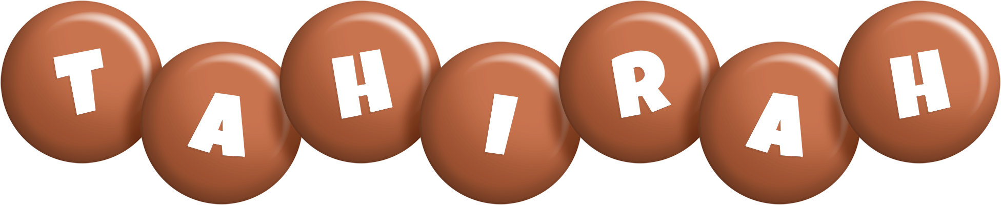 Tahirah candy-brown logo