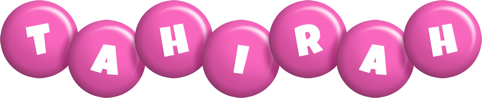 Tahirah candy-pink logo