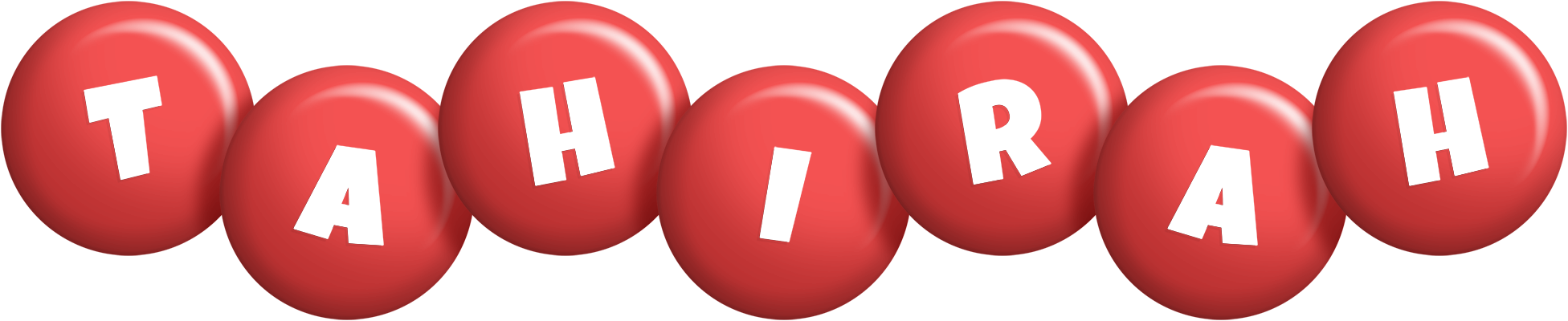 Tahirah candy-red logo