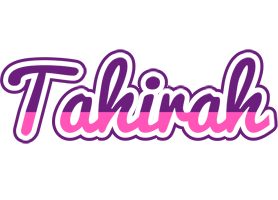 Tahirah cheerful logo