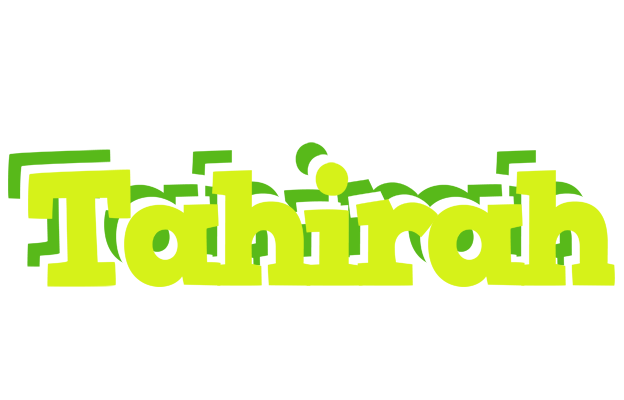 Tahirah citrus logo