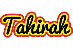 Tahirah flaming logo