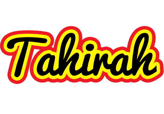 Tahirah flaming logo