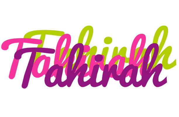 Tahirah flowers logo