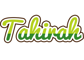 Tahirah golfing logo