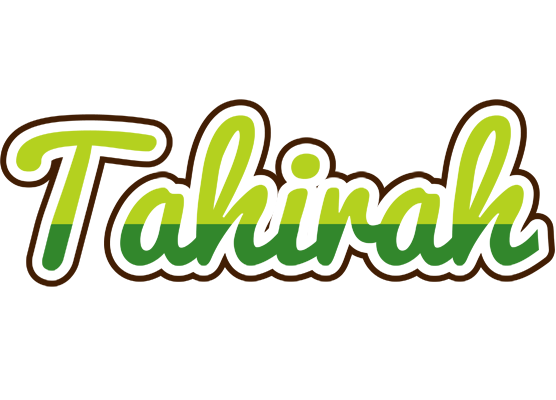 Tahirah golfing logo