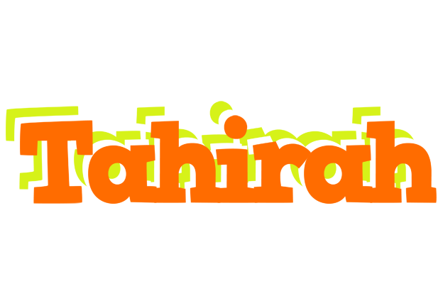 Tahirah healthy logo