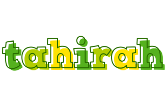 Tahirah juice logo