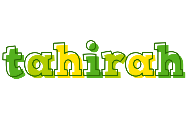 Tahirah juice logo