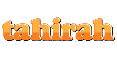 Tahirah orange logo