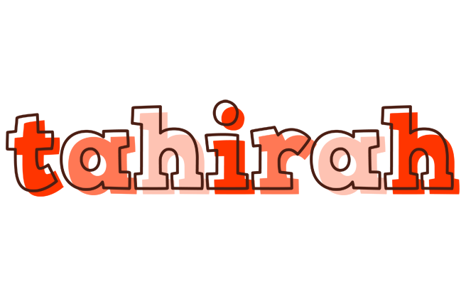 Tahirah paint logo