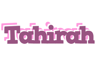 Tahirah relaxing logo