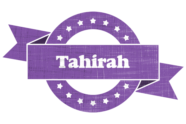Tahirah royal logo