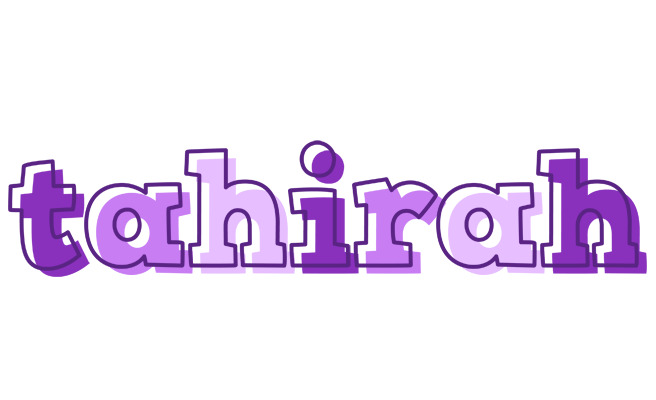 Tahirah sensual logo