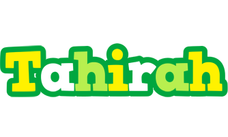 Tahirah soccer logo