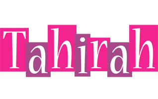 Tahirah whine logo