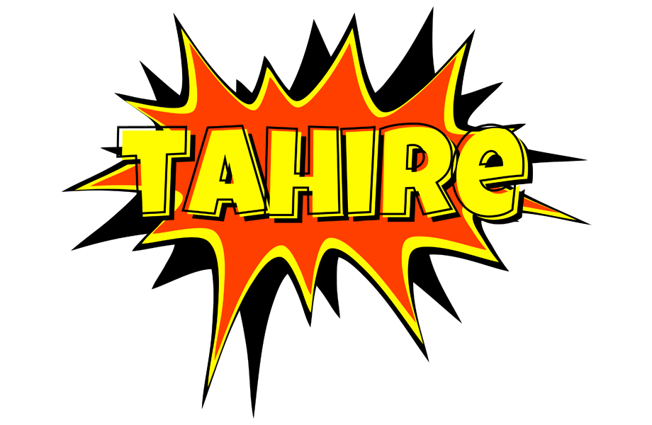 Tahire bazinga logo