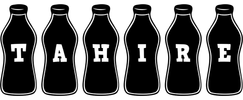 Tahire bottle logo