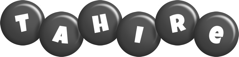 Tahire candy-black logo