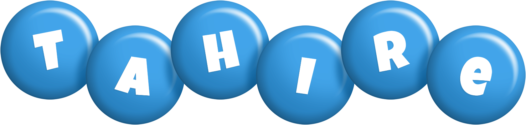 Tahire candy-blue logo