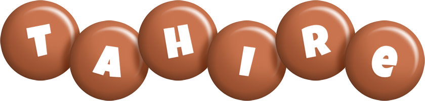 Tahire candy-brown logo