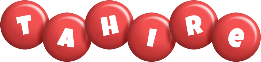 Tahire candy-red logo