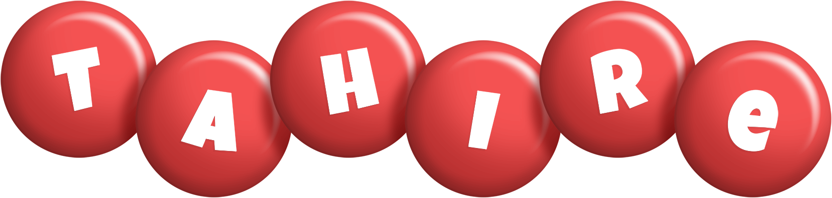 Tahire candy-red logo