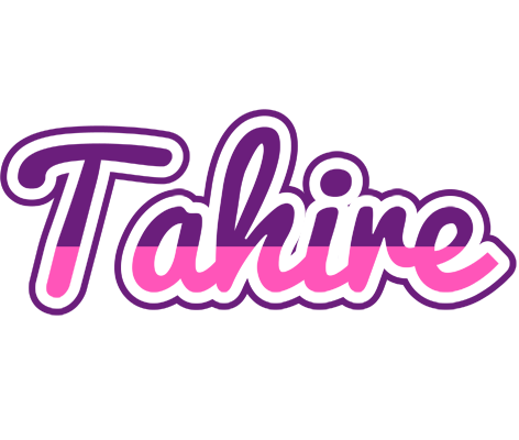 Tahire cheerful logo