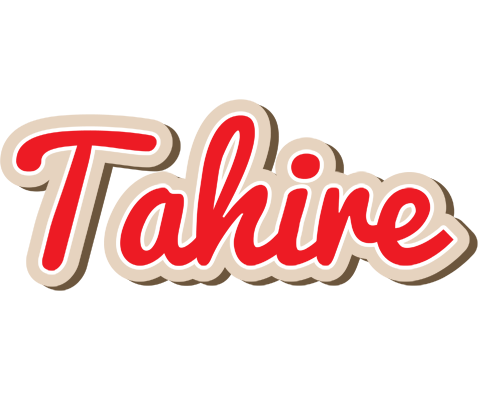 Tahire chocolate logo