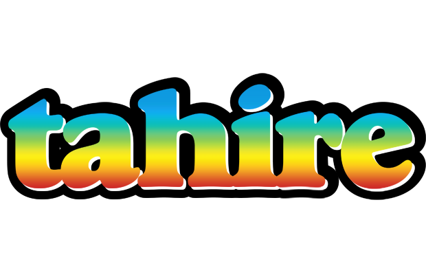 Tahire color logo