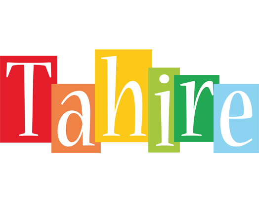 Tahire colors logo