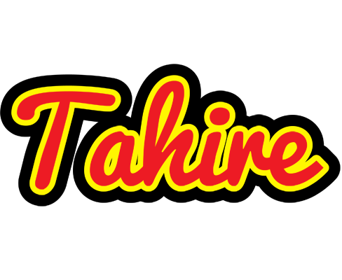 Tahire fireman logo