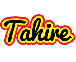 Tahire flaming logo