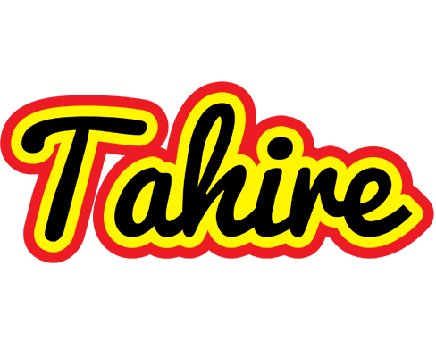Tahire flaming logo