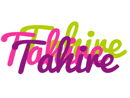 Tahire flowers logo