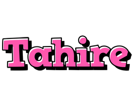 Tahire girlish logo