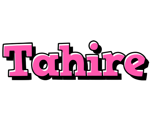 Tahire girlish logo