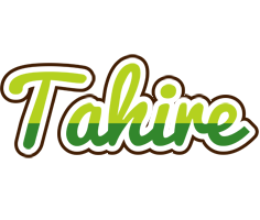 Tahire golfing logo