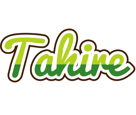 Tahire golfing logo