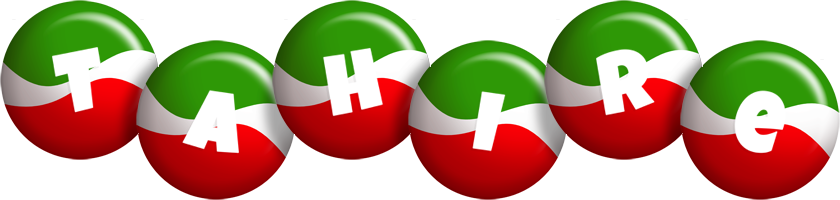 Tahire italy logo