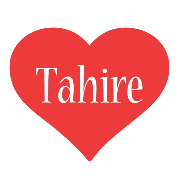 Tahire love logo